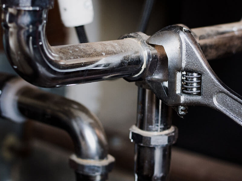 travaux de plomberie